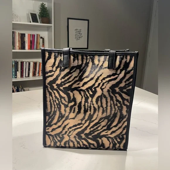 Neiman Marcus Animal Print Tote Bag - New Condition - Picture 3 of 6